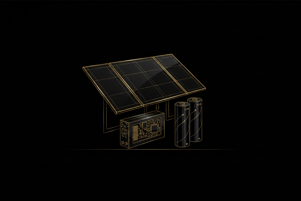 Kit SABOU plan noir et or — sans texte